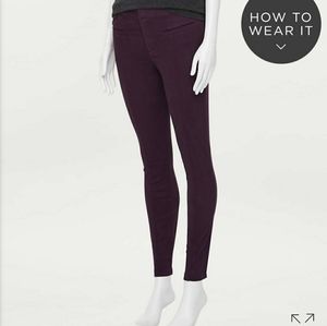 Loft Sateen Ankle Pants